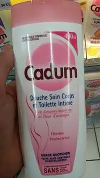 CADUM - Douche Soin Corps et Toilette Intime Huile d'amandes douces bio