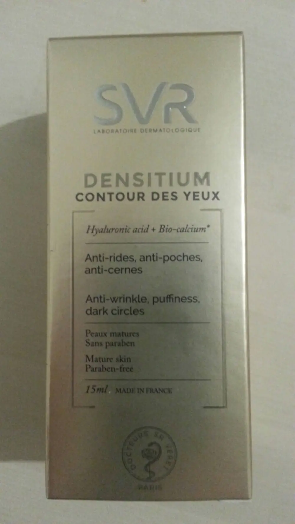 SVR - Densitium - Contour des yeux