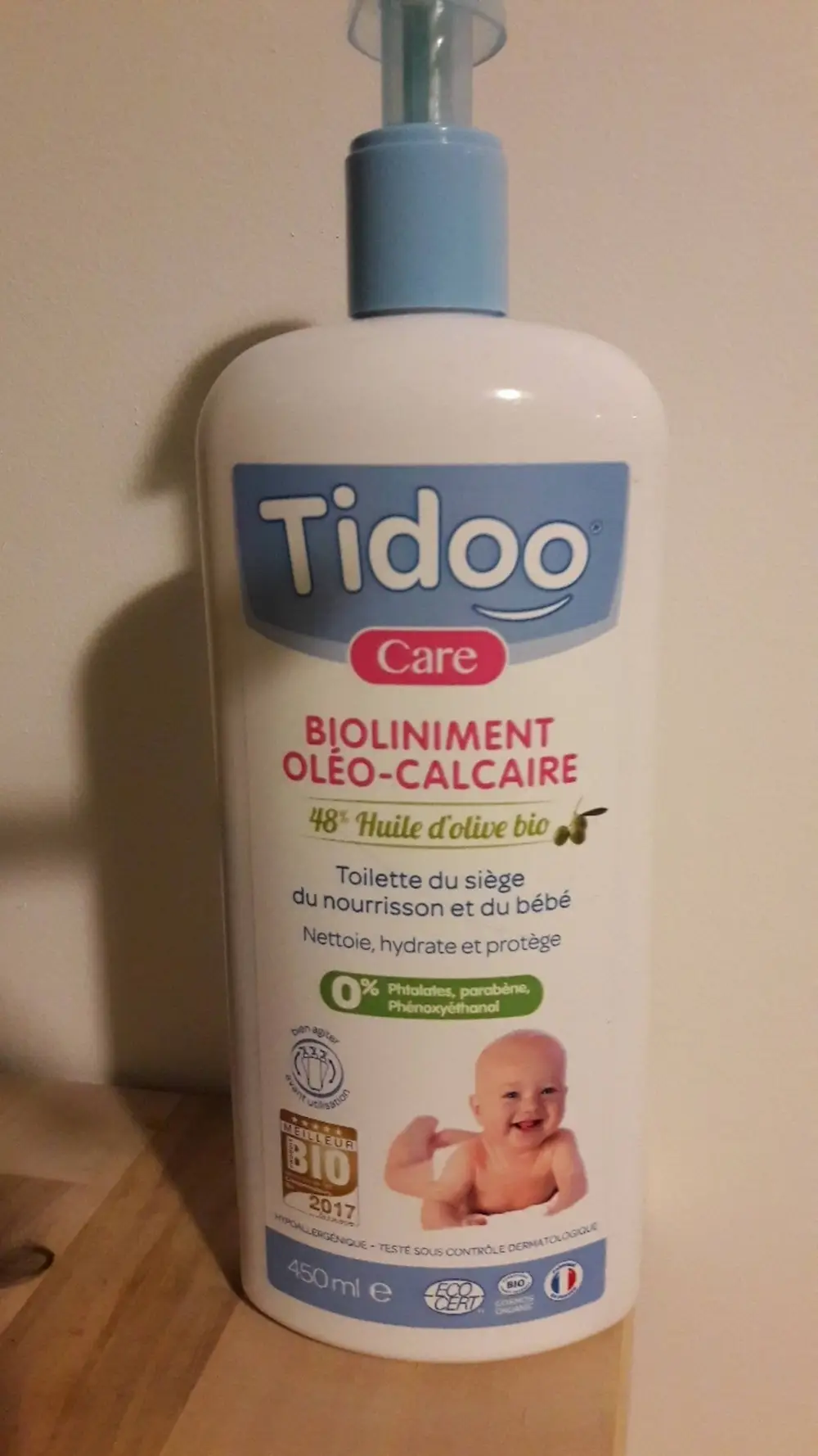 TIDOO - Care - Bioliniment oléo-calcaire