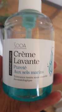 SOOA - Pureté aux sels marins - Crème lavante