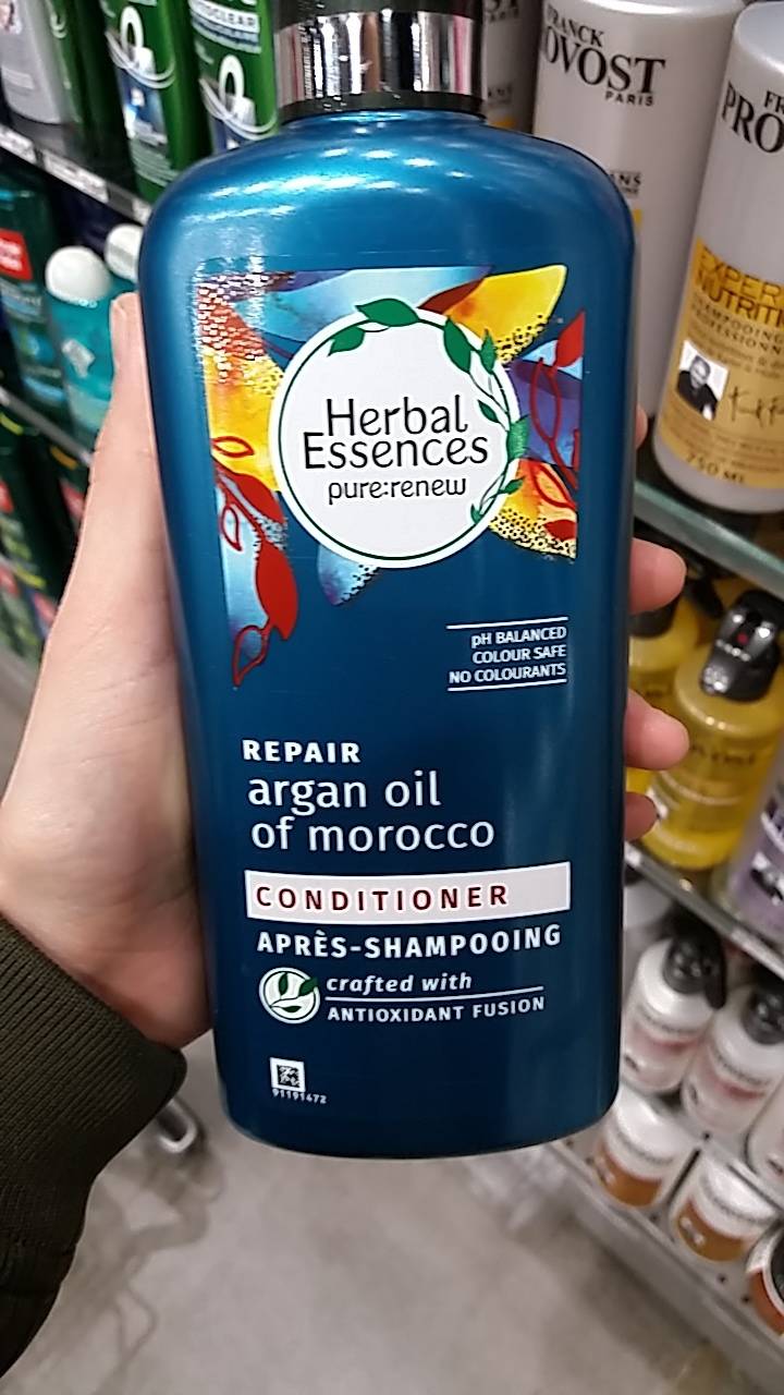 HERBAL ESSENCES - Repair argan oil of morocco après-shampooing