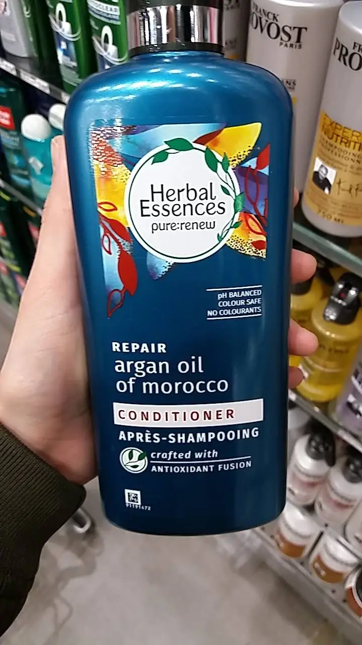 HERBAL ESSENCES - Repair argan oil of morocco après-shampooing