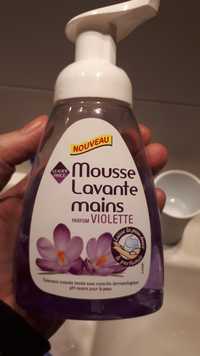 LEADER PRICE - Mousse lavante mains parfum violette