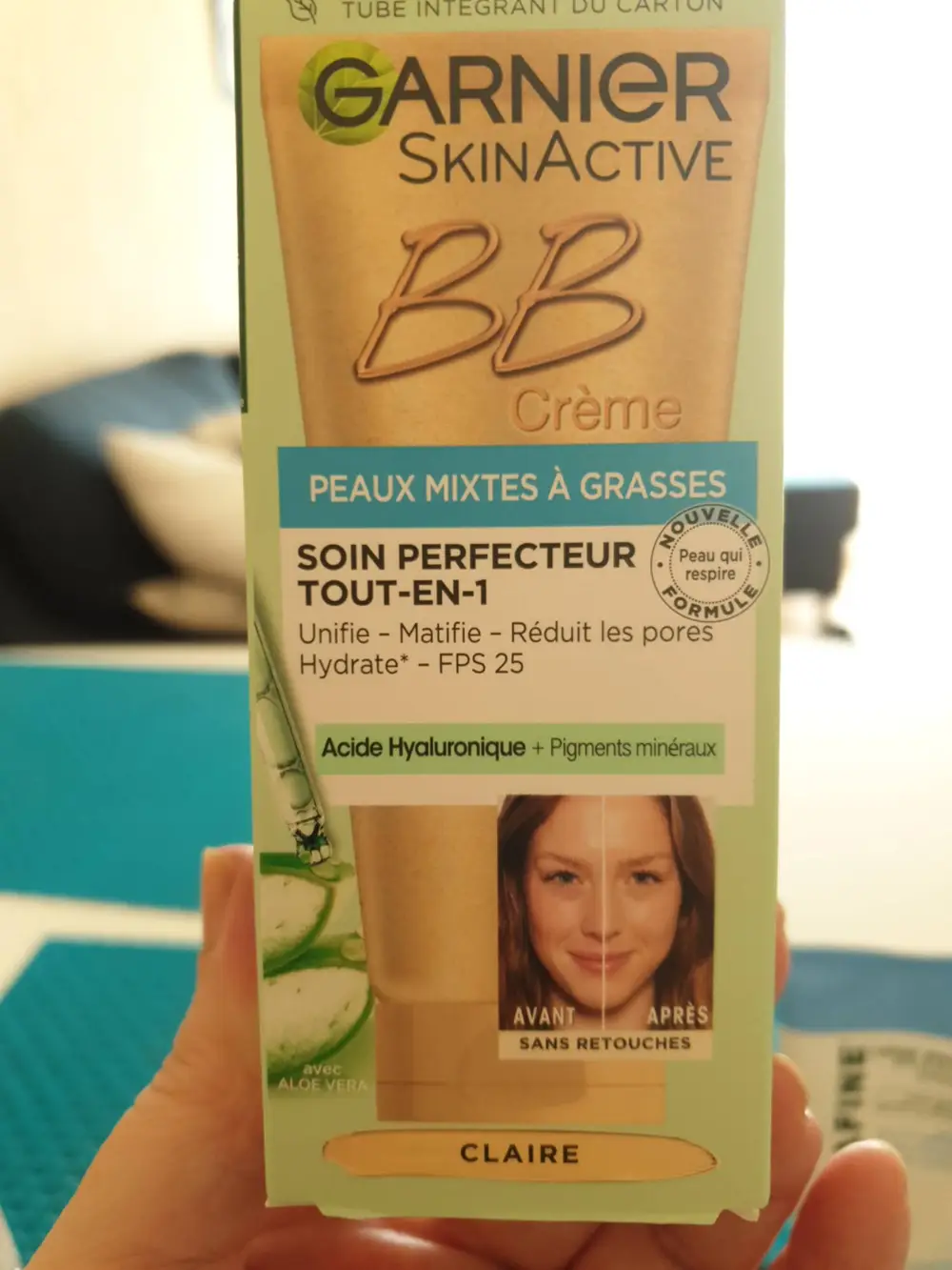 GARNIER - SkinActive - BB crème peaux mixtes à grasses claire