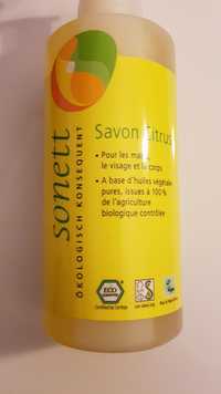 SONETT - Savon mains Citrus