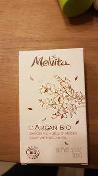 MELVITA - L'argan bio - Savon à l'huile d'argan