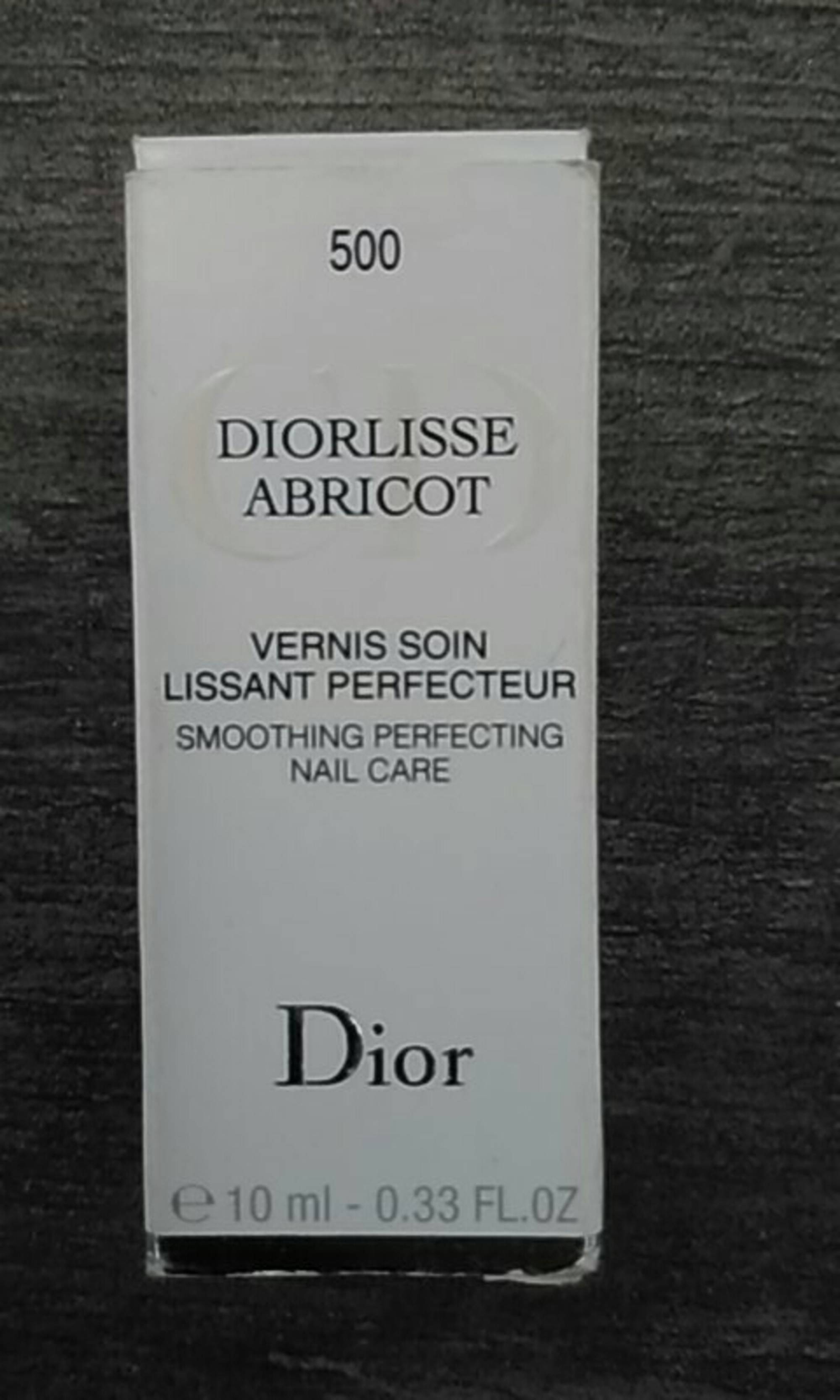 DIOR - Diorlisse abricot - Vernis soin lissant perfecteur