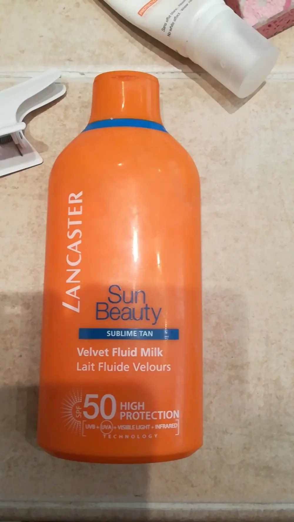 LANCASTER - Sun beauty - Lait fluide velours - SPF 50