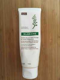 KLORANE - Crème de jour sans rinçage - Ultra nutritive cheveux