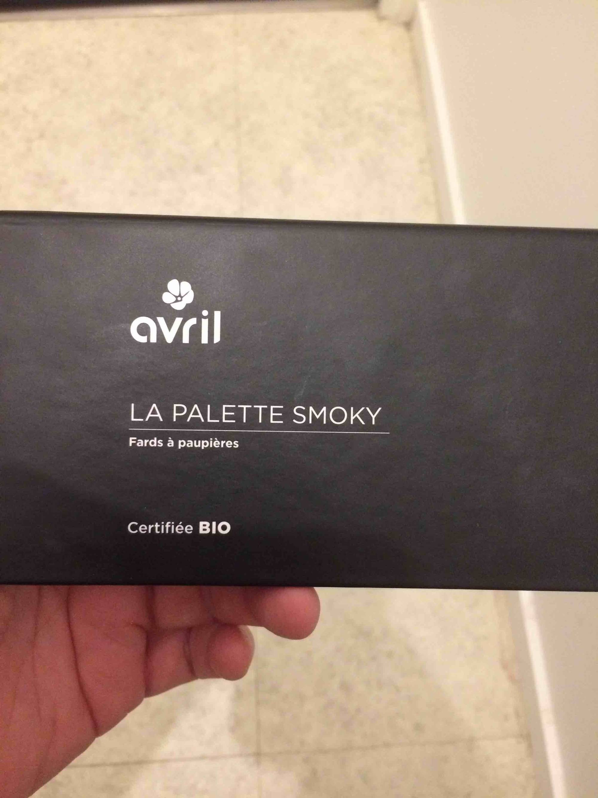 AVRIL - La palette smoky - Fard à paupières bio
