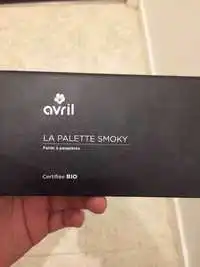 AVRIL - La palette smoky - Fard à paupières bio