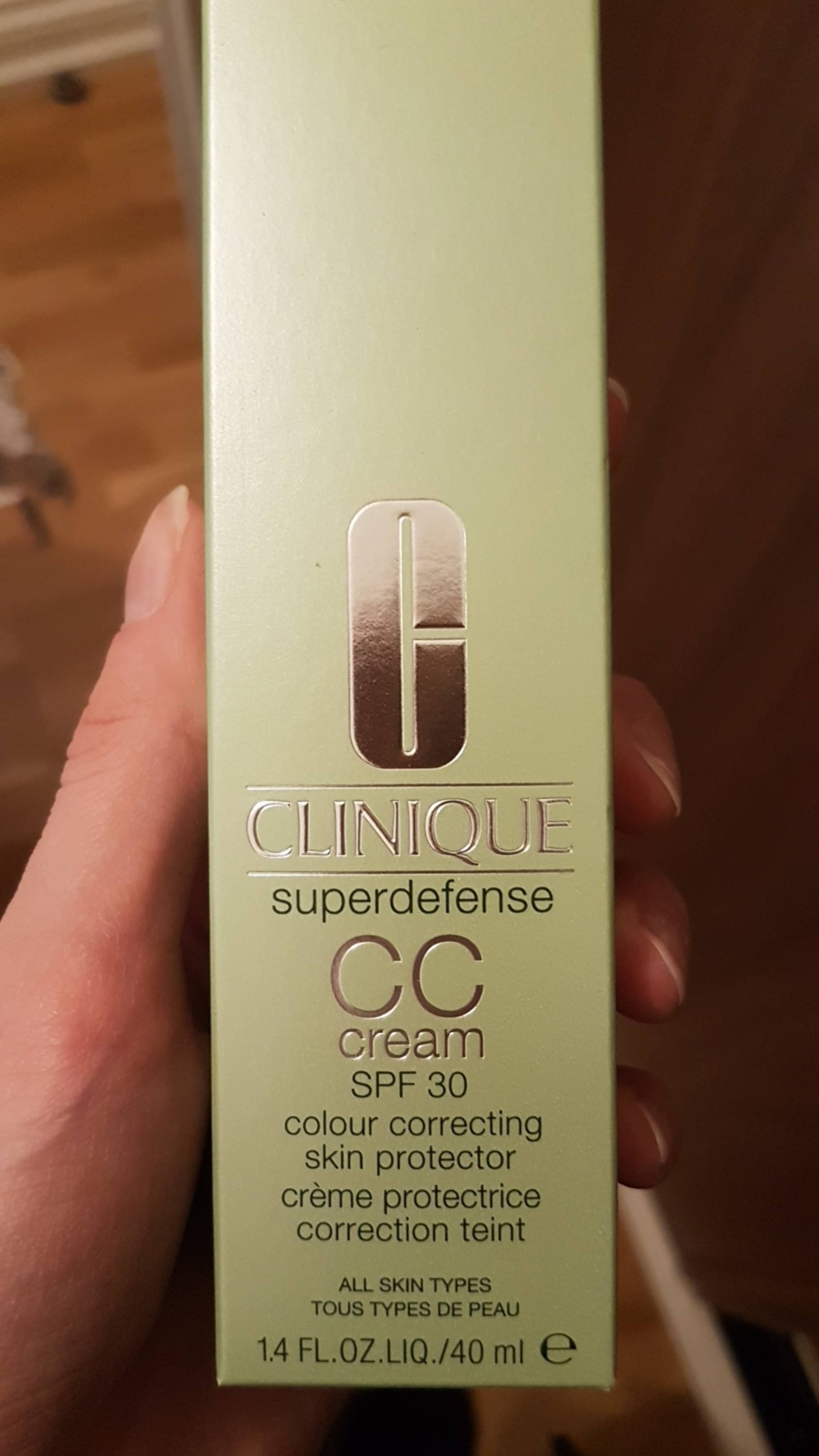 CLINIQUE - CC cream - Crème protectrice correction teint  SPF 30
