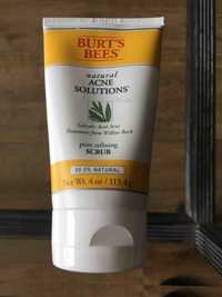 BURT'S BEES - Natural acne solutions - Pore refining scrub