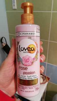 LOVEA - Rose passion - Lait corps hydratant