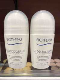 BIOTHERM - Le déodorant by lait corporel - Anti-transpirant