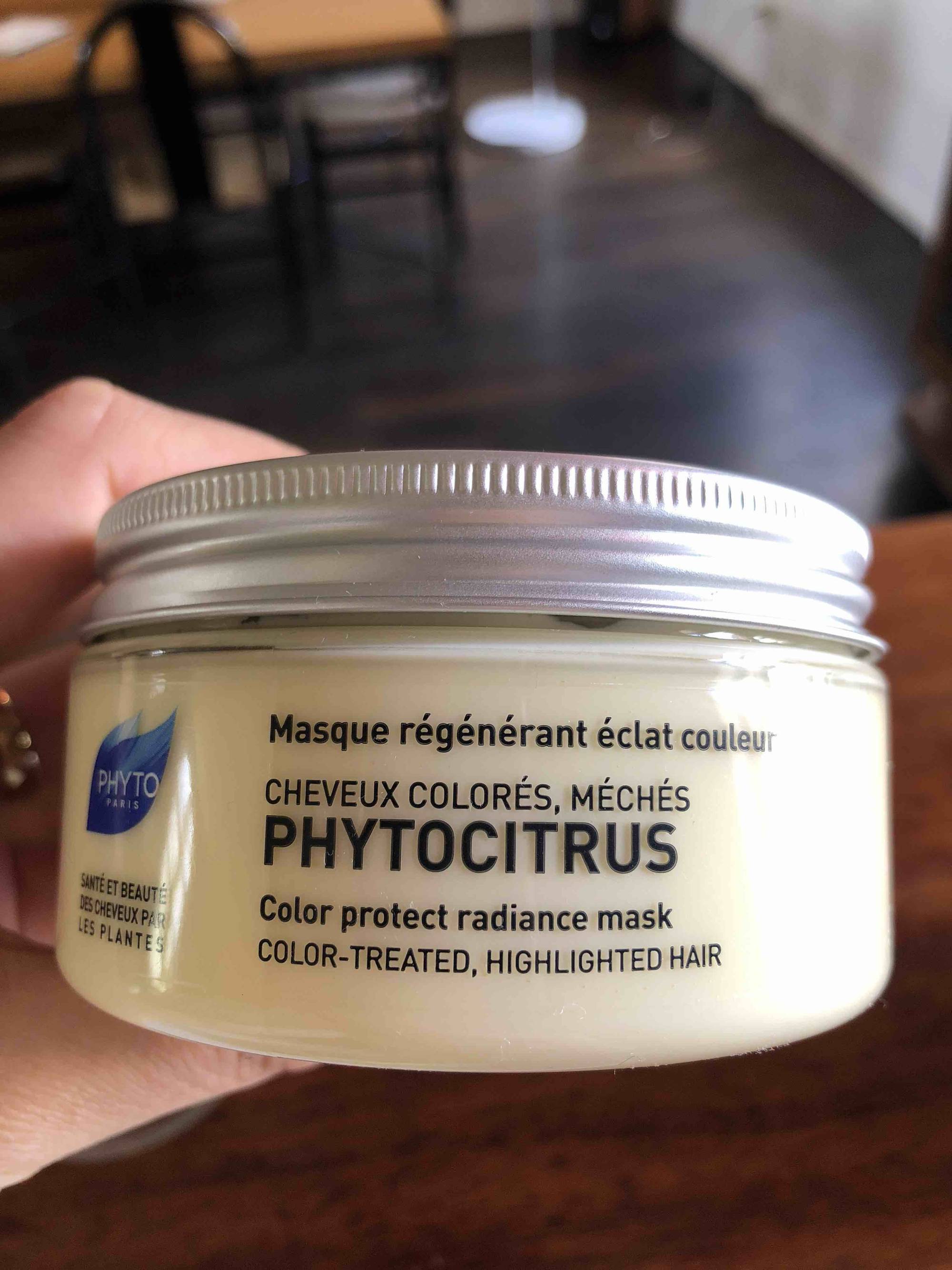 PHYTO - Phytocitrus - Masque régénérant éclat couleur