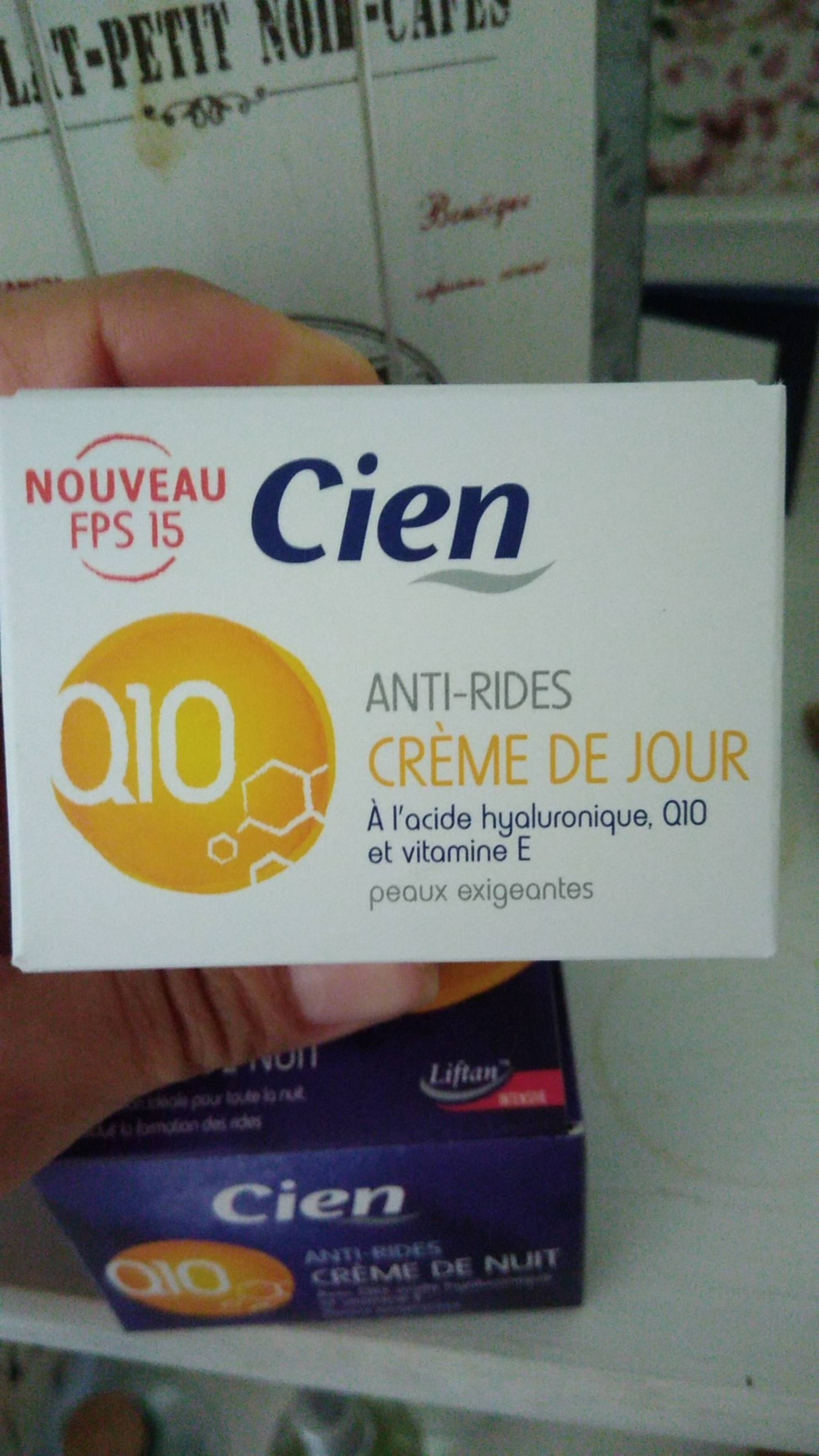 CIEN - Q10 anti-ride - Crème de jour fps 15