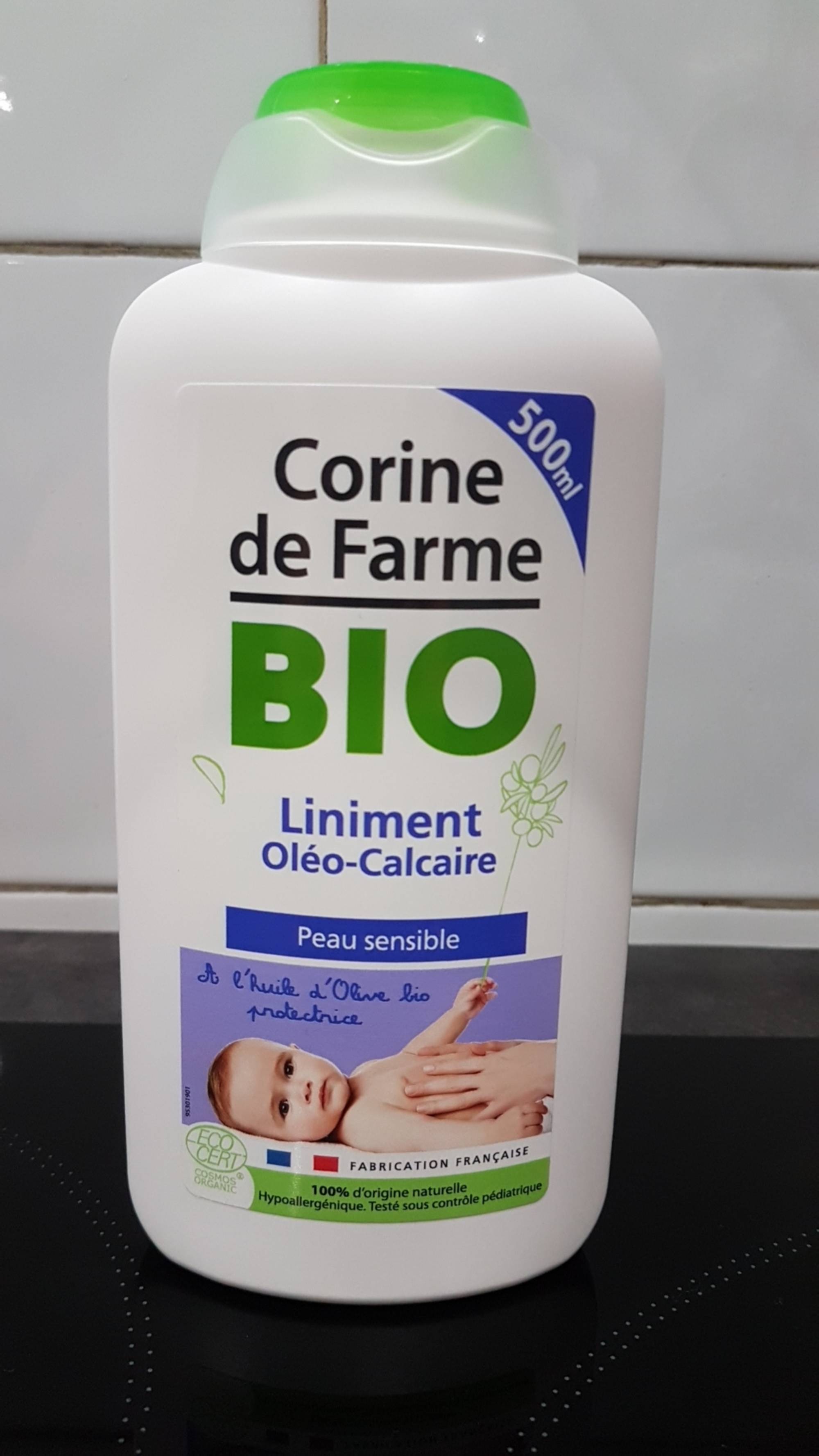 Composition CORINE DE FARME Liniment oléo-calcaire - Crème pour le change -  UFC-Que Choisir