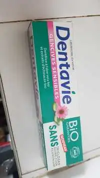 DENTAVIE - Gencives sensibles - Dentifrice à l'aloe vera bio