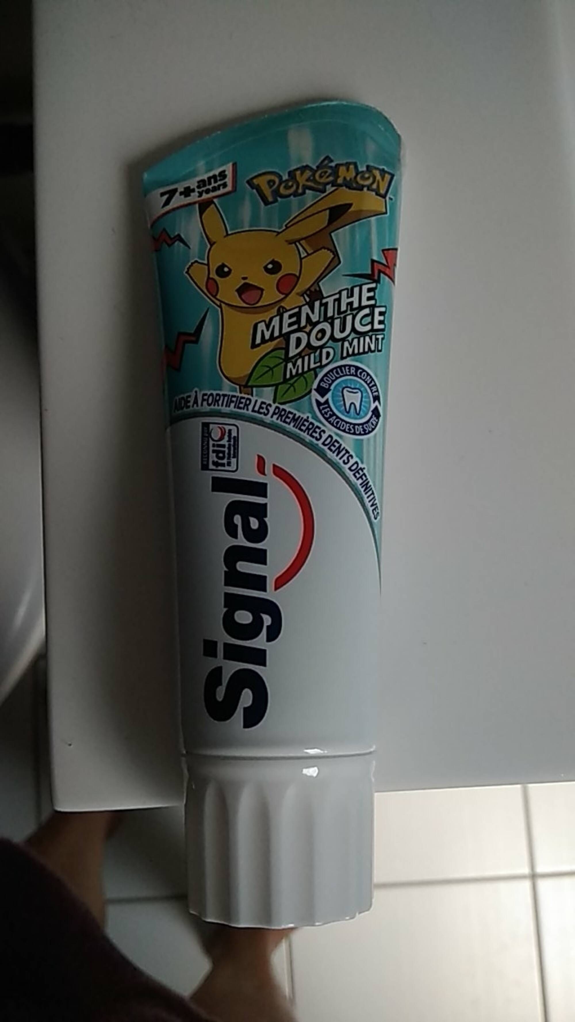 SIGNAL - Pokémon - Dentifrice à la menthe douce 7ans