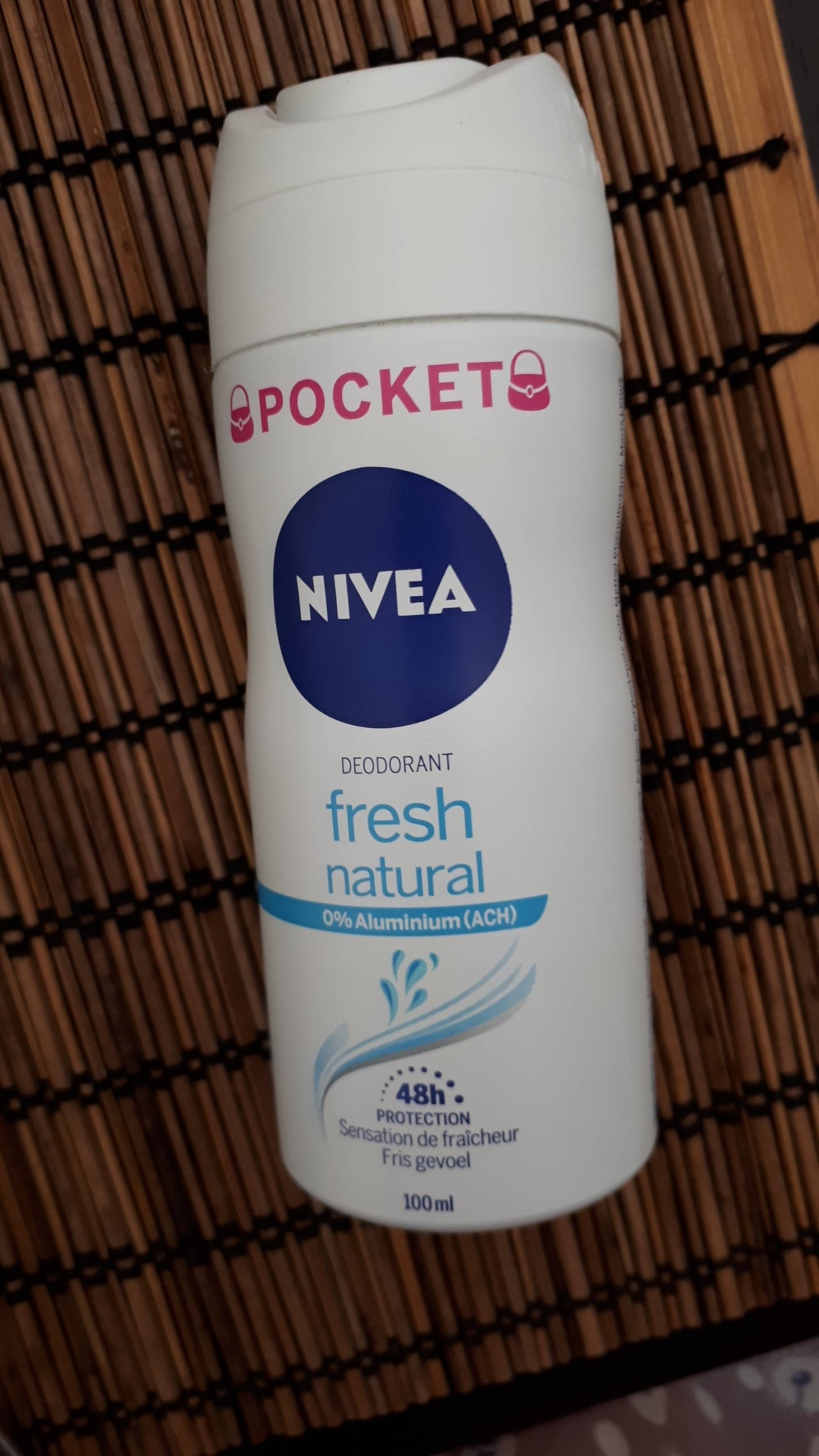 NIVEA - Déodorant fresh natural 48h