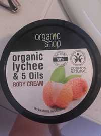 ORGANIC SHOP - Organic lychee & 5 oils - Body cream