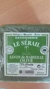 LE SÉRAIL MARSEILLE - Savon de Marseille olive