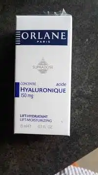 ORLANE - Concentré hyaluronique - Lift hydratant