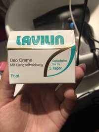 LAVILIN - Déo crème mit langzeitwirkung foot