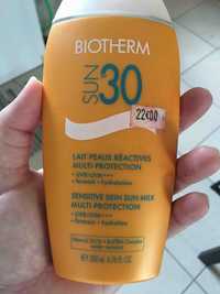 BIOTHERM - Sun - Lait peaux réactives multi-protection SPF 30