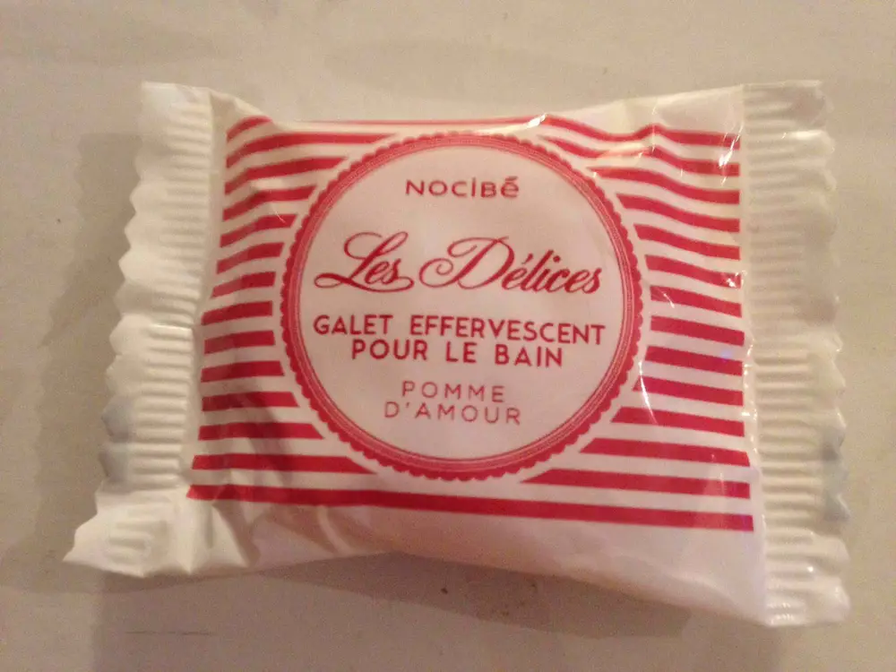 NOCIBÉ - Les Délices - Galet effervescent pour le bain