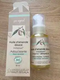 LABORATOIRE DU HAUT-SÉGALA - Huile d'amande douce 