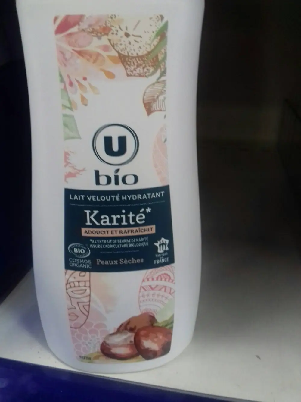 U BIO - Bio Karité - Lait velouté hydratant