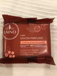 LAINO - Savon parfumé corps à la pulpe de fruits rouges bio