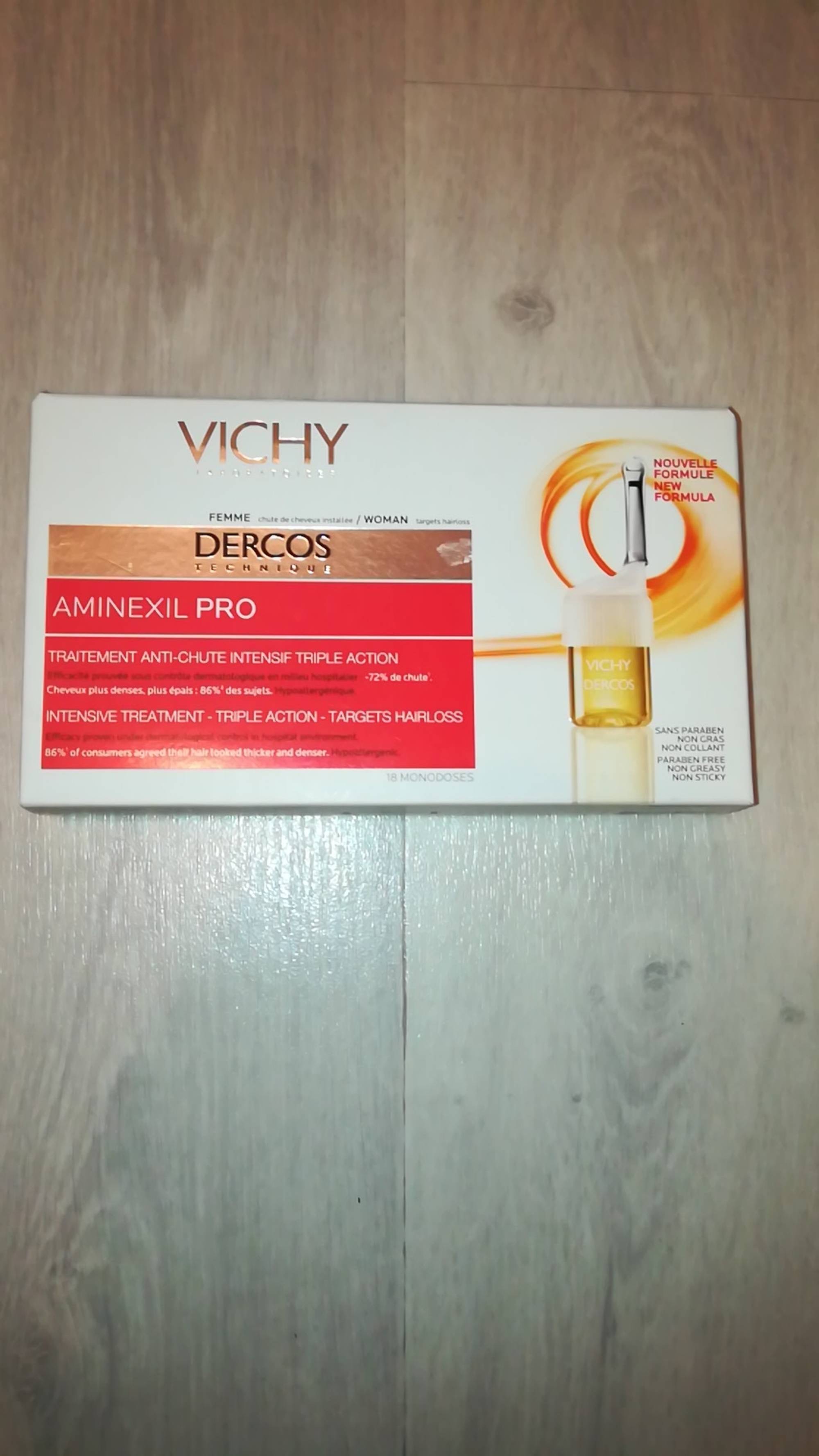VICHY - Dercos aminexyl pro - Traitement anti-chute femme