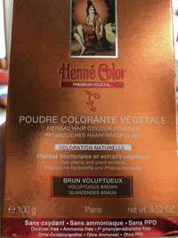 HENNÉ COLOR - Poudre colorante végétale brun voluptueux