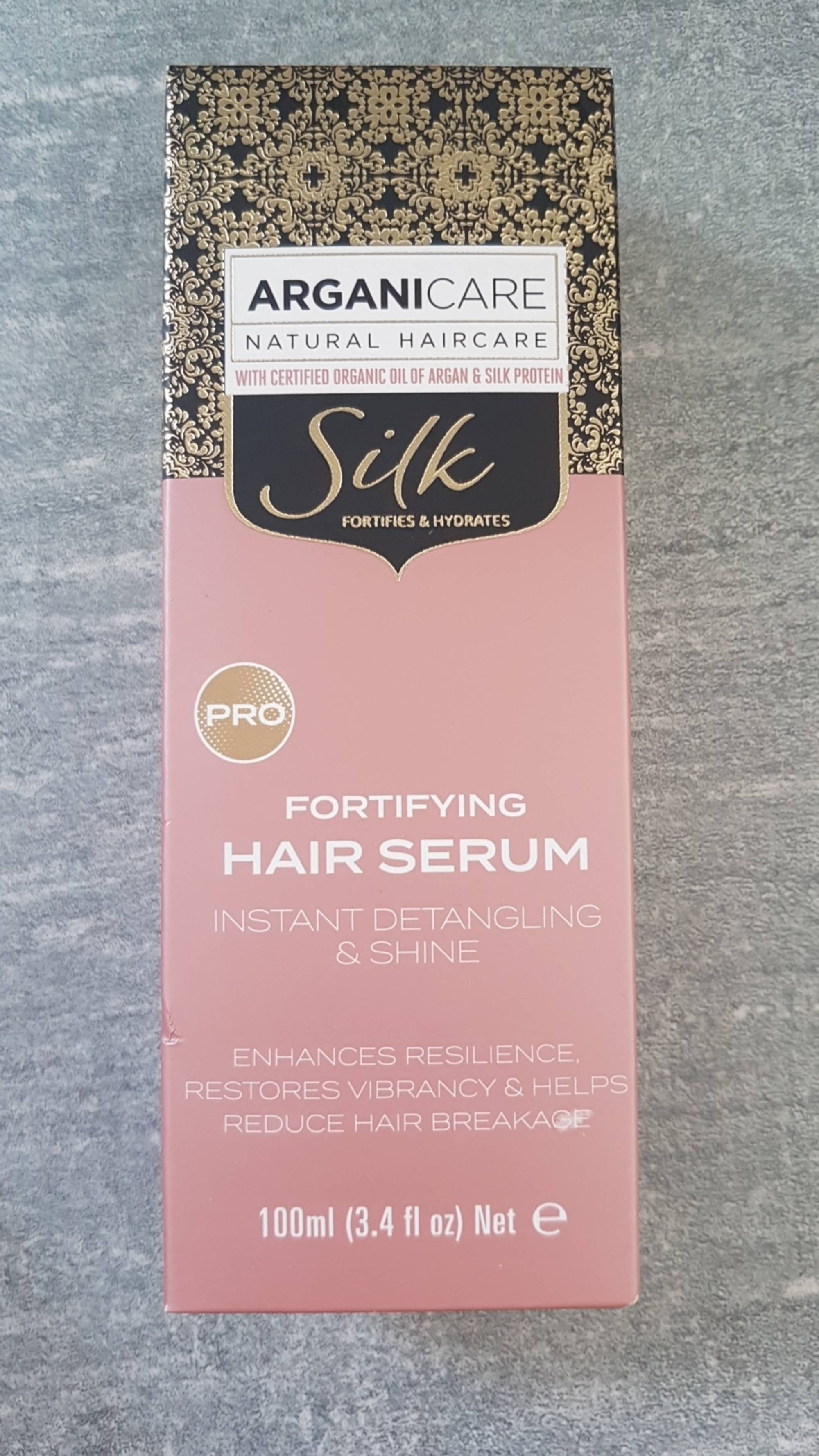 ARGANICARE - Silk - Fortifying hair serum