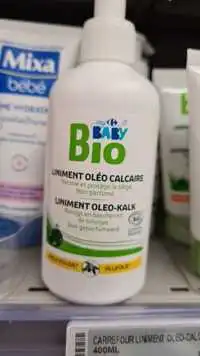 CARREFOUR. MY BABY BIO - Liniment oléo calcaire