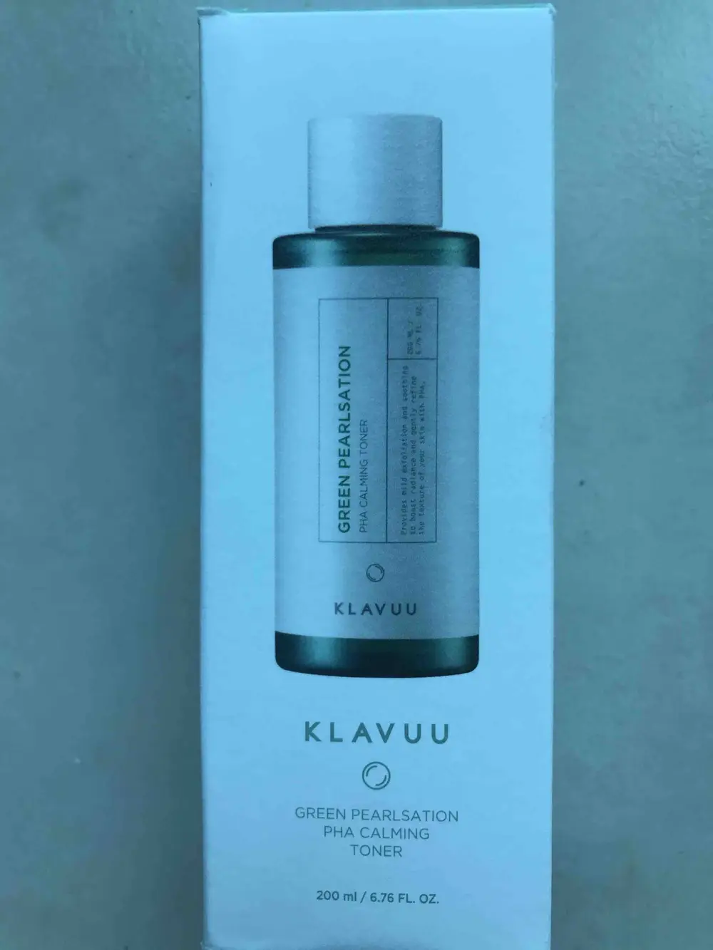 KLAVUU - Green pearlsation - Pha calming toner