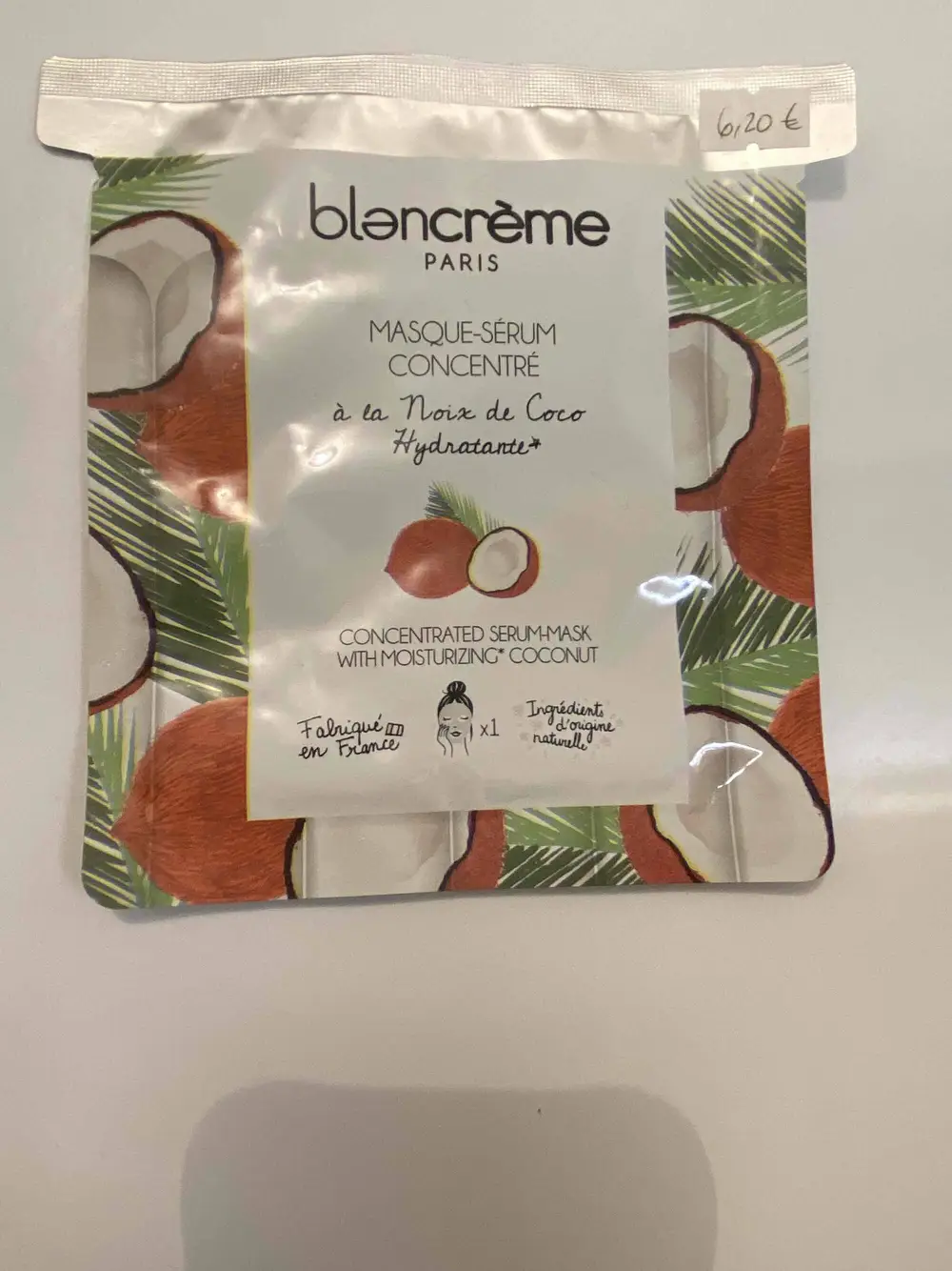 BLANCRÈME PARIS - Masque-Sérum concentré à la noix de coco