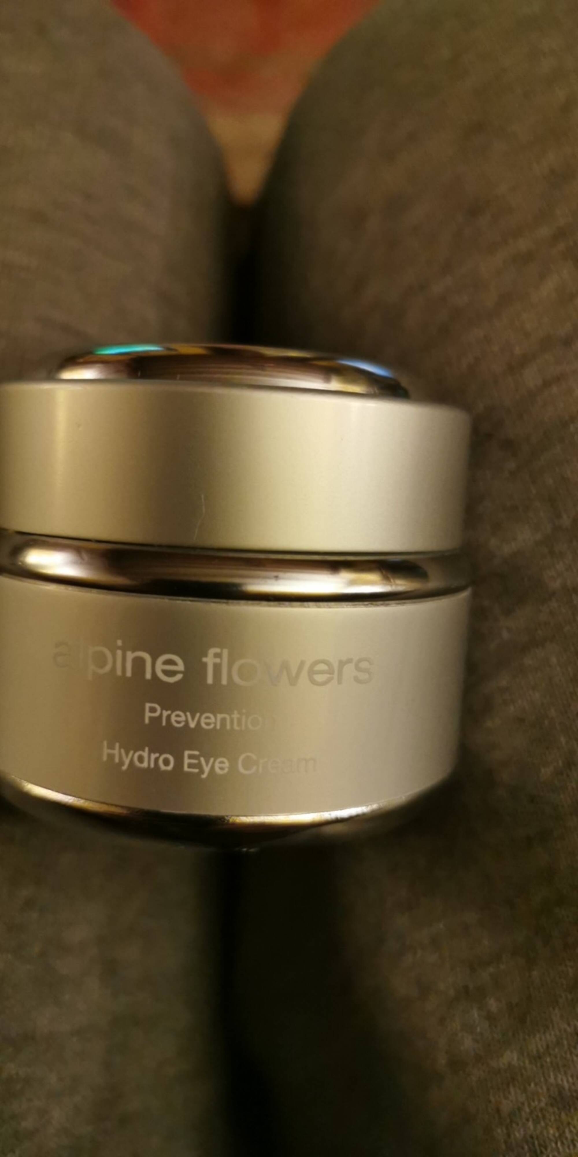 SWISS PRESTIGE COSMETICS - Alpine flowers - Prevention hydro eye cream