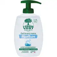 L'ARBRE VERT BIEN-ÊTRE - L'Arbre Vert Bien-être Gel Lavant Mains Micellaire  - Hypoallergénique et pH Neutre - Action antibactérienne - 95% d'ingrédients d'origine naturelle - 300mL