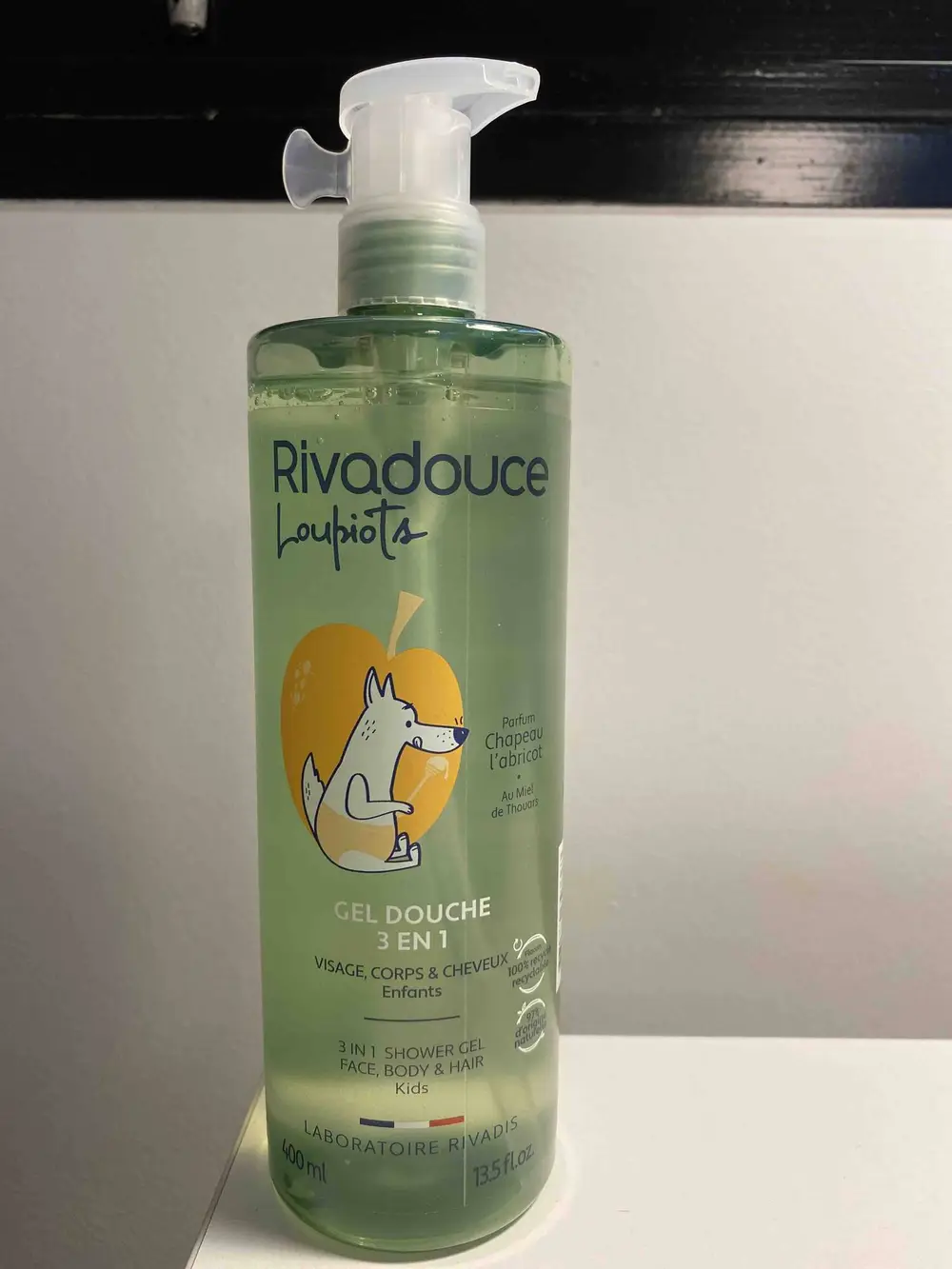 RIVADOUCE - Loupiots - Gel douche 3 en 1 enfants