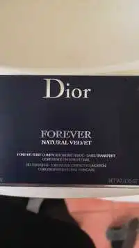 DIOR - Forever natural velvet - Fond de teint compact