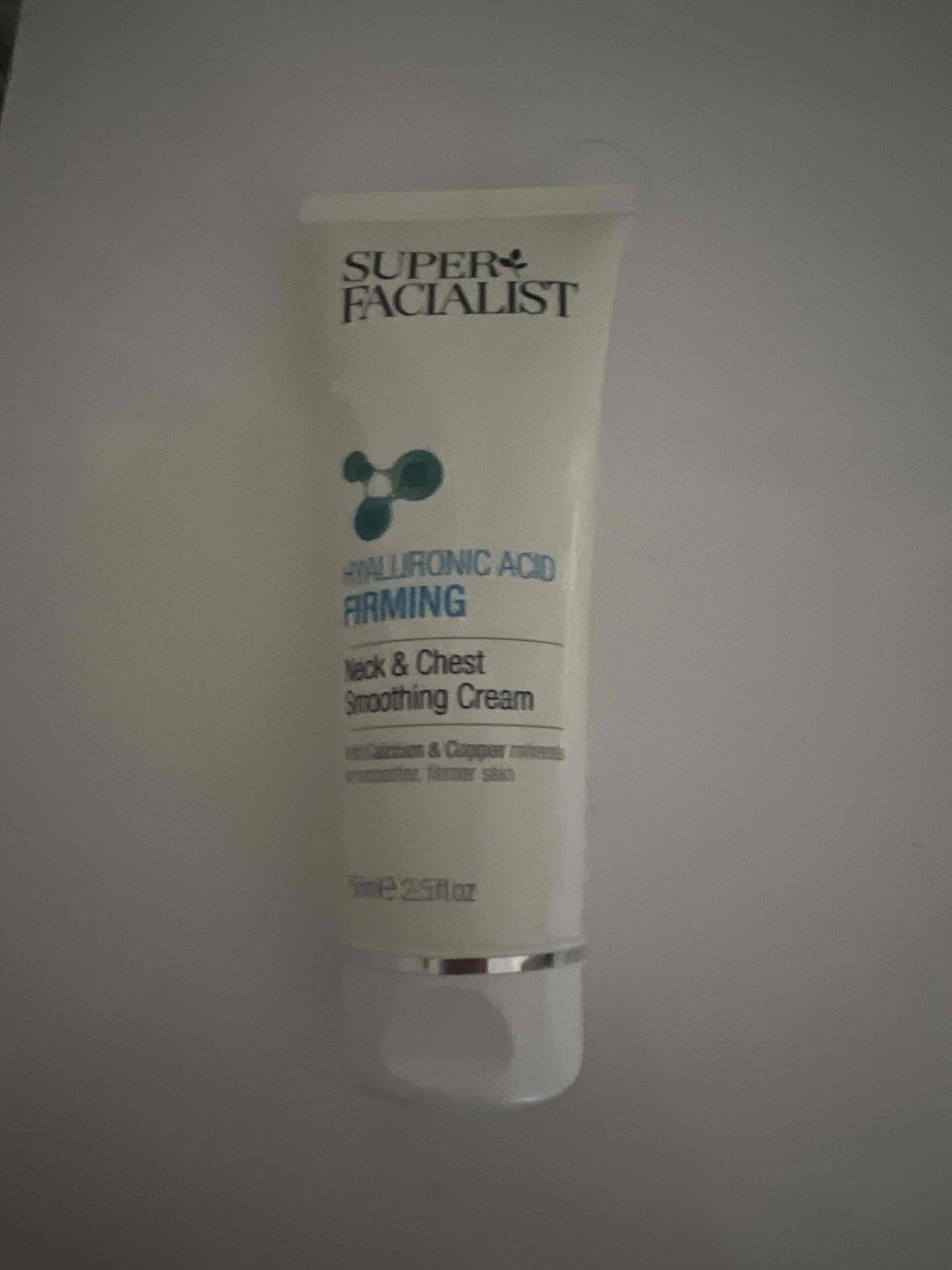 SUPER FACIALIST - Firming - Neck & chest smoothing cream