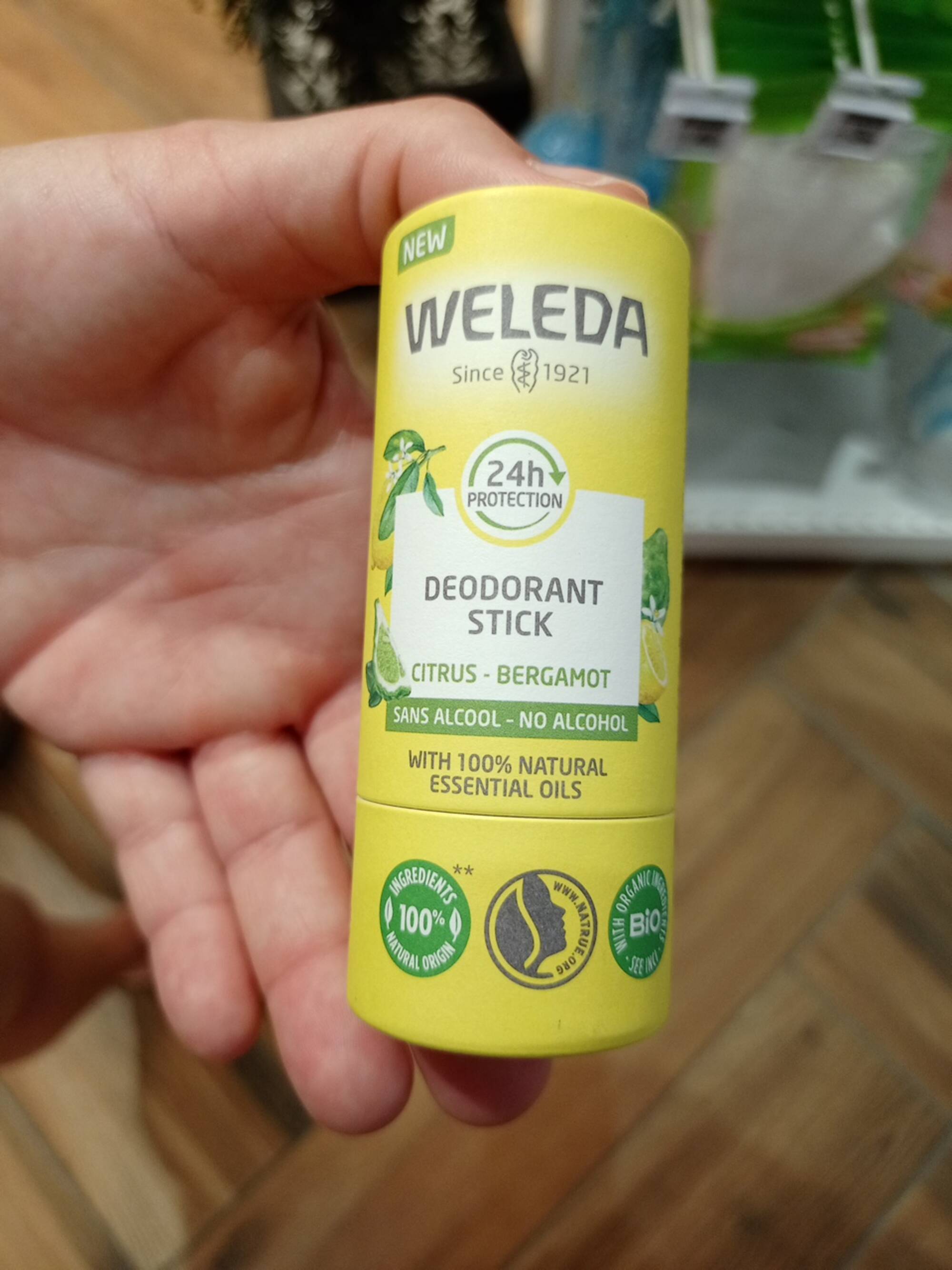 WELEDA - Déodorant stick 24h citrus & bergamot