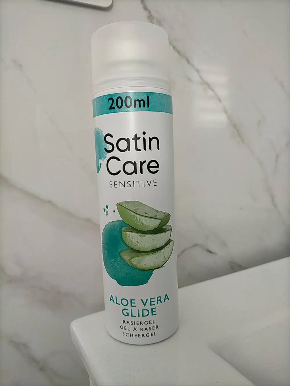 GILLETTE - Satin care aloe vera glide - Gel à raser sensitive