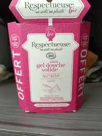 RESPECTUEUSE - Nutritif - Gel douche solide