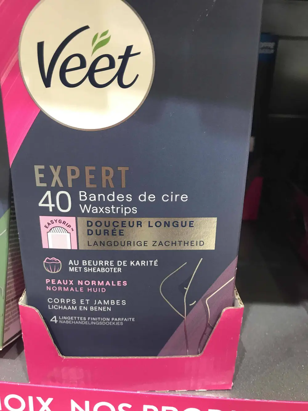 VEET - Bande de cire expert peaux normale 