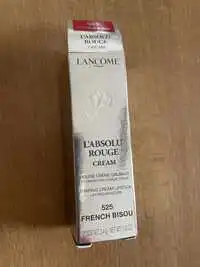 LANCÔME - L'absolu rouge crème galbant 525 french bisou